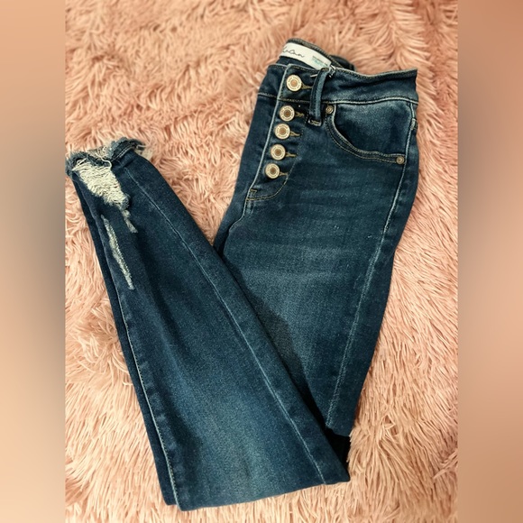 KanCan Denim - High wasted, like new skinny kancan jeans size 23
